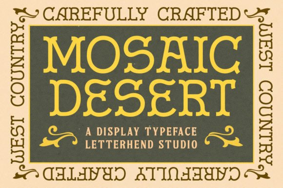 Bringing the Wild West to Life with Mosaic Dessert