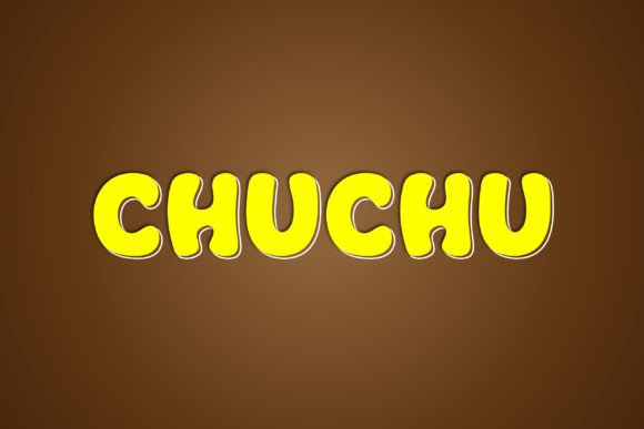 Chuchu: A Playful Gothic Font for Bold Designs