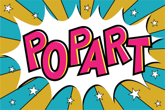 Evaluating Pop Art: A Guide to the Bold 1960s Display Font