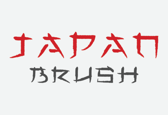Japan Brush: Bold Calligraphy for Modern Design