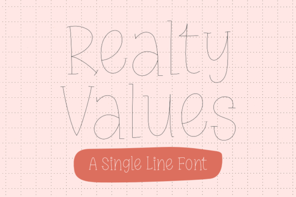 Realty Values: The Bold Font That Transforms Designs