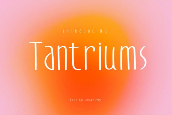 Tantriums: Strategic Typography for Brand Personality and Visual Impact