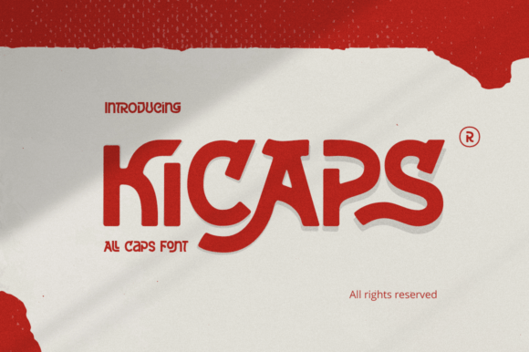 Unleashing Bold Typography with Kicaps: A Modern Design Essential